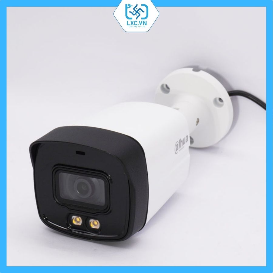 Camera Analog HDCVI 2MP Full Color DAHUA DH-HAC-HFW1239TLMP-A-LED-S2 I Chính hãng